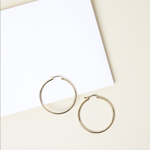 Blanc + Rosé | ‘Moncler’ Gold Plated Earrings - Picture 2 of 4